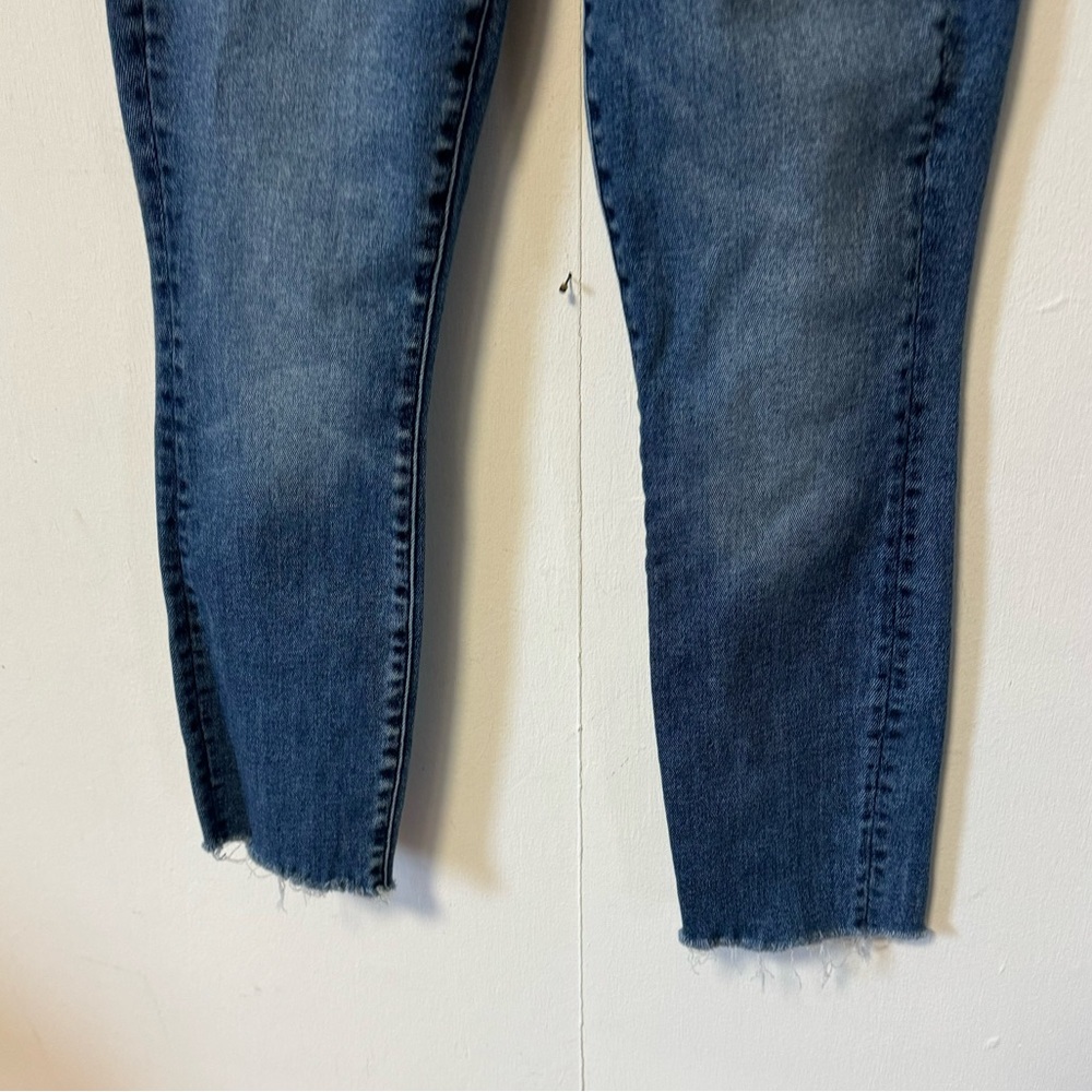 Mother Jeans The Looker Ankle Fray Womens 24 Designer Denim Mid Rise - Picture 4 of 12